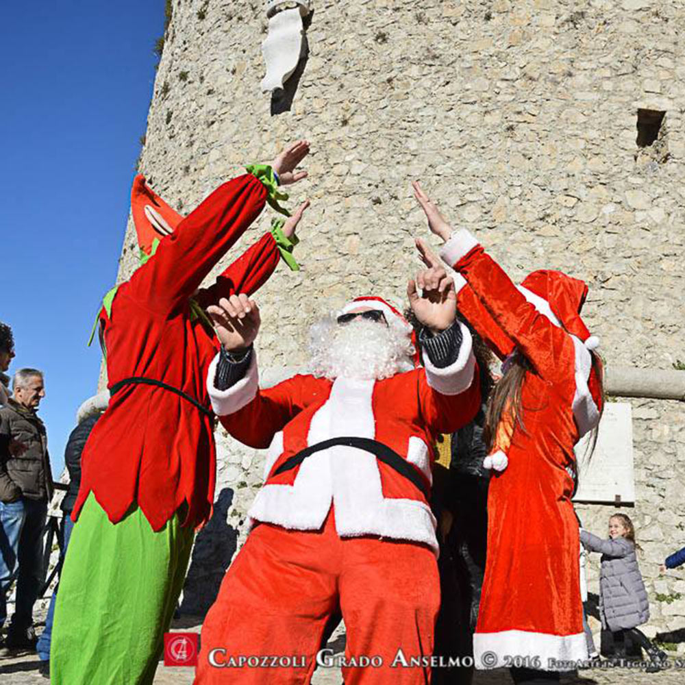 Babbo Natale al castello